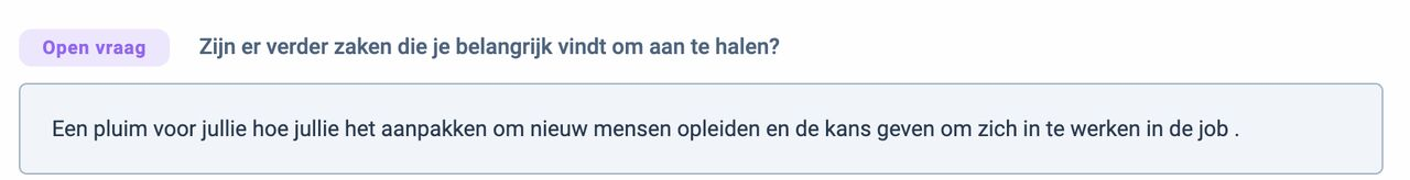 Jaarlijkse check-in gesprekken extra 1