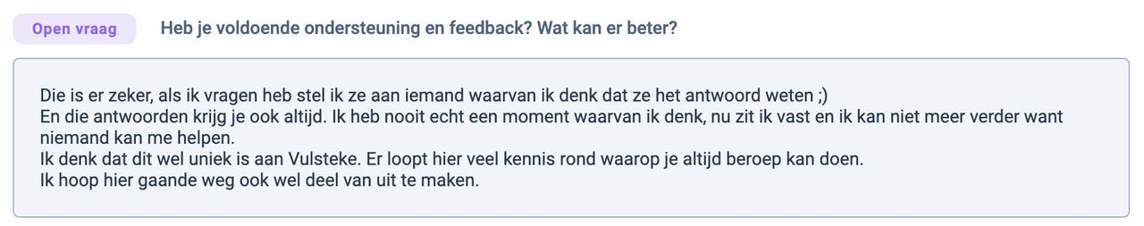 Jaarlijkse check-in gesprekken extra 3