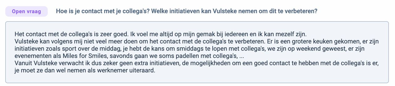 Jaarlijkse check-in gesprekken